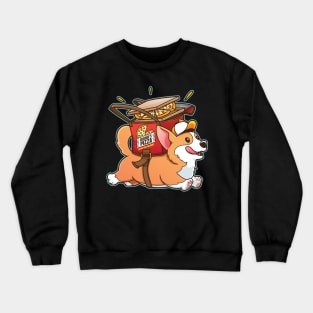 Gudboi's Pizza, Ultra-Fast Delivery! Crewneck Sweatshirt